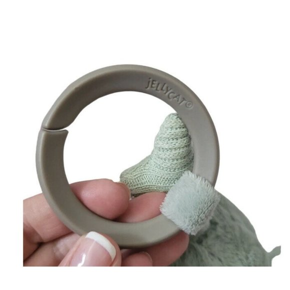 Jellycat Odyssey Odell (Green Version) Octopus 12" Plush Activity Crinkle Toy - Picture 7 of 9